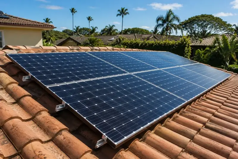 Installation de panneaux solaires à Rayssac